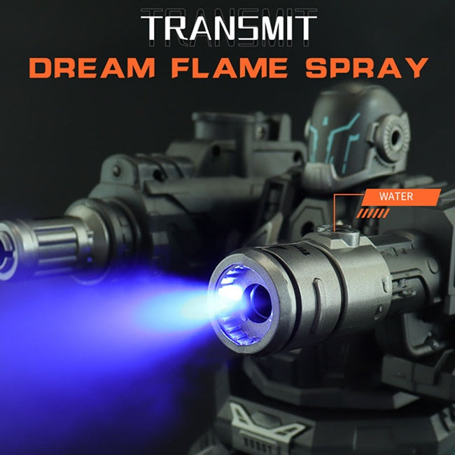 Smart Remote Control Water Bomb Shooting Robot Toy Interactive RC Battle Robot with Lights Stunt Action Gel Blaster Combat Toy for Kids