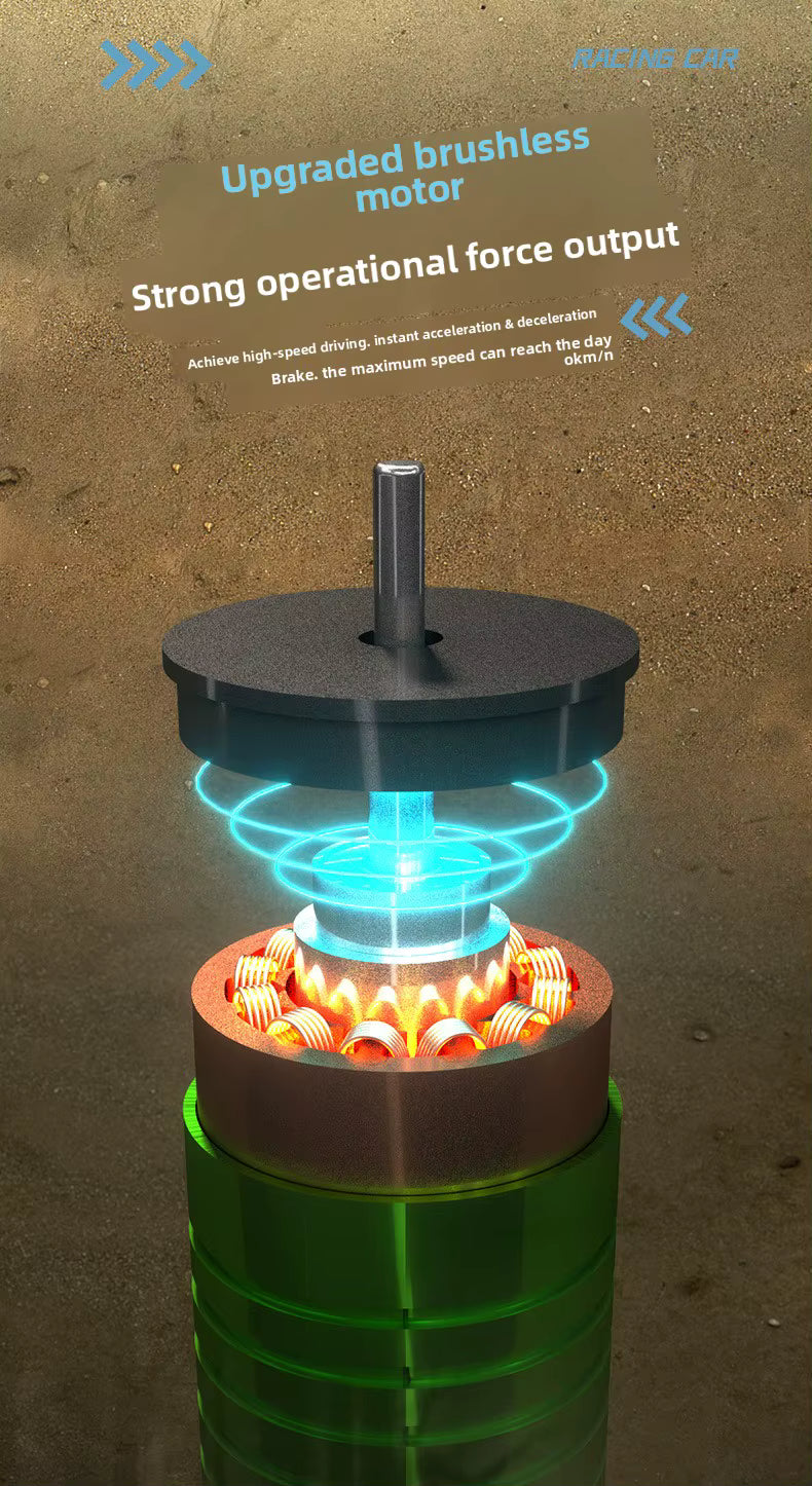 SG116 MAX 1:16 4WD 80KM High Speed RC Waterproof Truck Drift Racing Car Brushless Electric Off-Road Remote Control description image 4