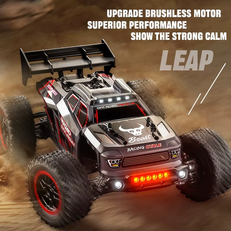 ZLL Beast SG316 MAX - 1:16 Brushless RC Monster Truck | 4WD 2.4GHz 80km/h High-Speed Off-Road Racing Car with LED Lights