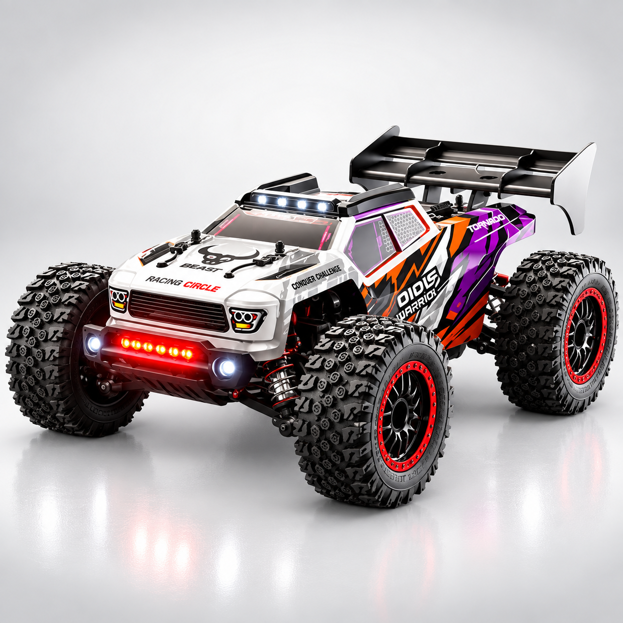 ZLL Beast SG316 PRO - 1:16 4WD High-Speed RC Off-Road Truck - 2.4GHz Full Proportional Remote Control Racing Car with LED Lights