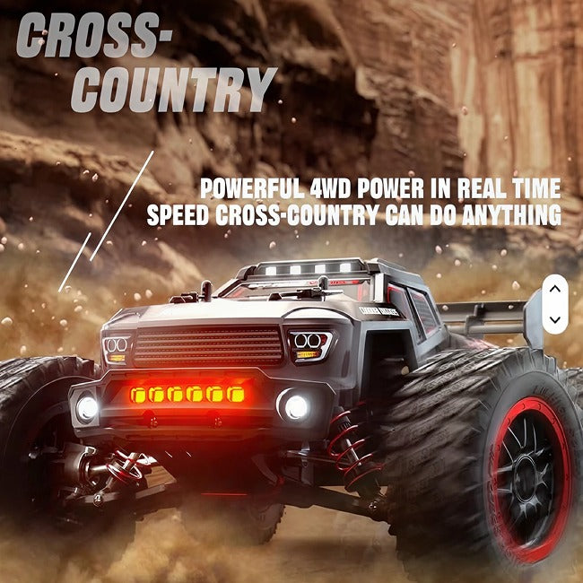 ZLL Beast SG316 PRO - 1:16 4WD High-Speed RC Off-Road Truck - 2.4GHz Full Proportional Remote Control Racing Car with LED Lights