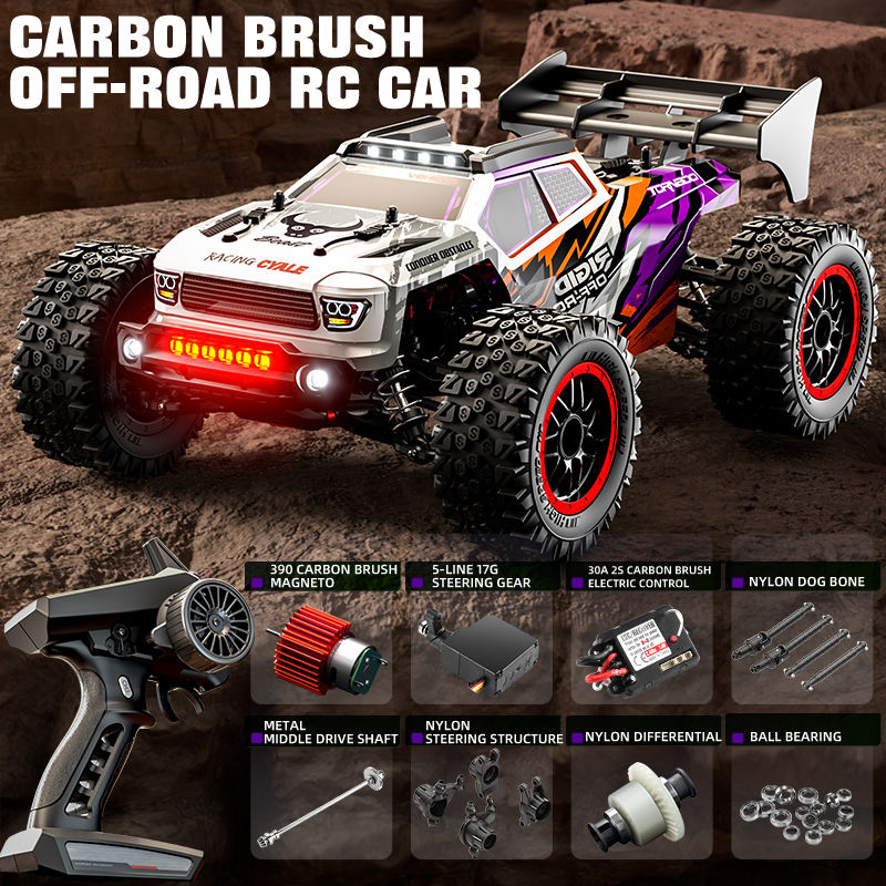 ZLL Beast SG316 PRO - 1:16 4WD High-Speed RC Off-Road Truck - 2.4GHz Full Proportional Remote Control Racing Car with LED Lights
