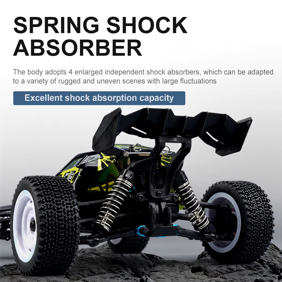 SCY-16201 Cheetah 1.16 4WD Radio Control Car 2.4G Racing Drift Off-road High-speed Car description image 3