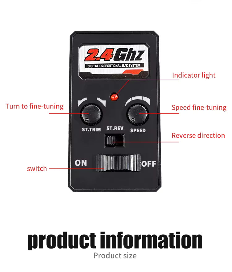SCY 16103 1:16 Scale 2.4GHz Remote Control 38Km/h High Speed RC Cars with LED Lights Truck Off-Road Car description image 7