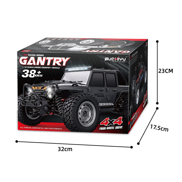 SCY 16103 - 1:16 4WD RC Off-Road Truck Gantry | High-Speed All-Terrain Basher with 2.4GHz Full Proportional Control