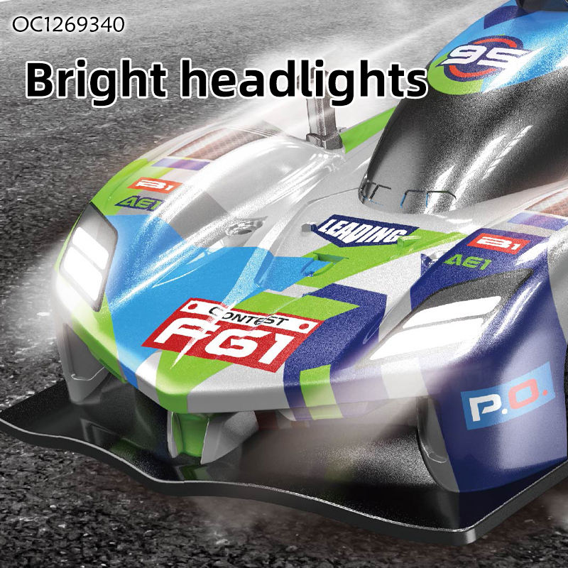 1:16 2.4GHz RC Light Racing Drift Car with Replaceable Drift Tires, High-Speed Rally Sprint Remote Control Car