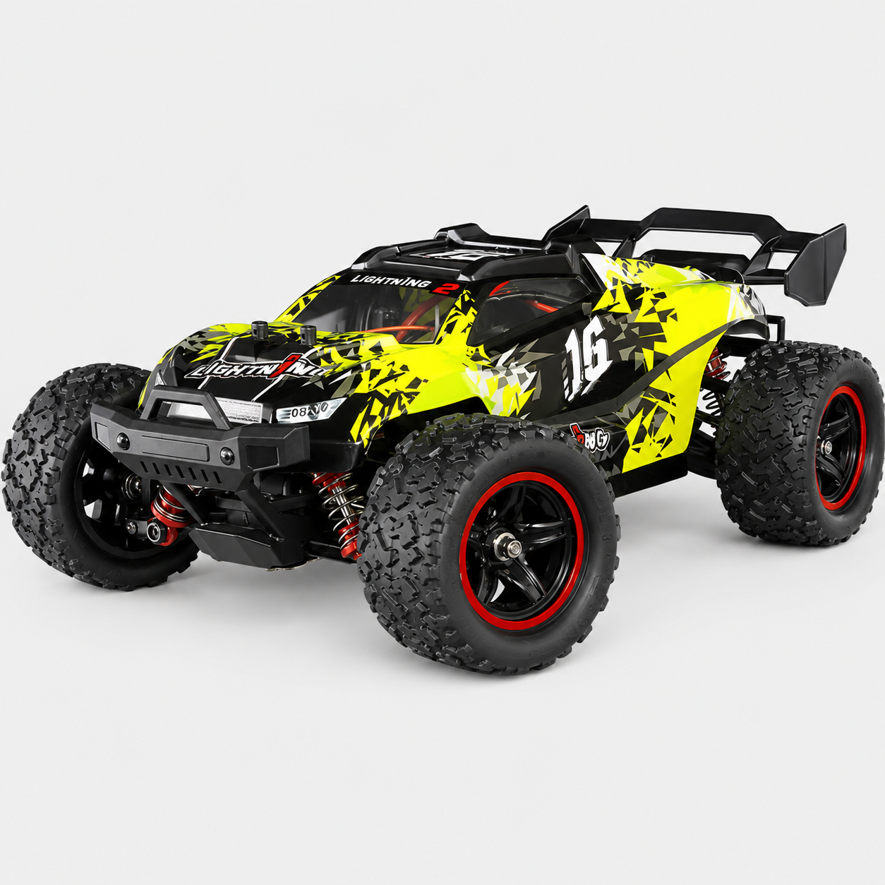 Hospeed HS18422 - 1:18 Brushless RC Monster Truck | 52km/h 4WD Off-Road Racer with Alloy Oil Shocks & Full Proportional Control