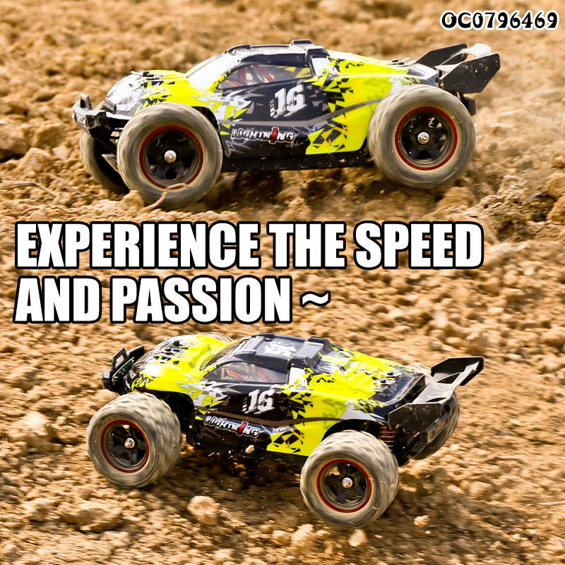 Hospeed HS18422 - 1:18 Brushless RC Monster Truck | 52km/h 4WD Off-Road Racer with Alloy Oil Shocks & Full Proportional Control