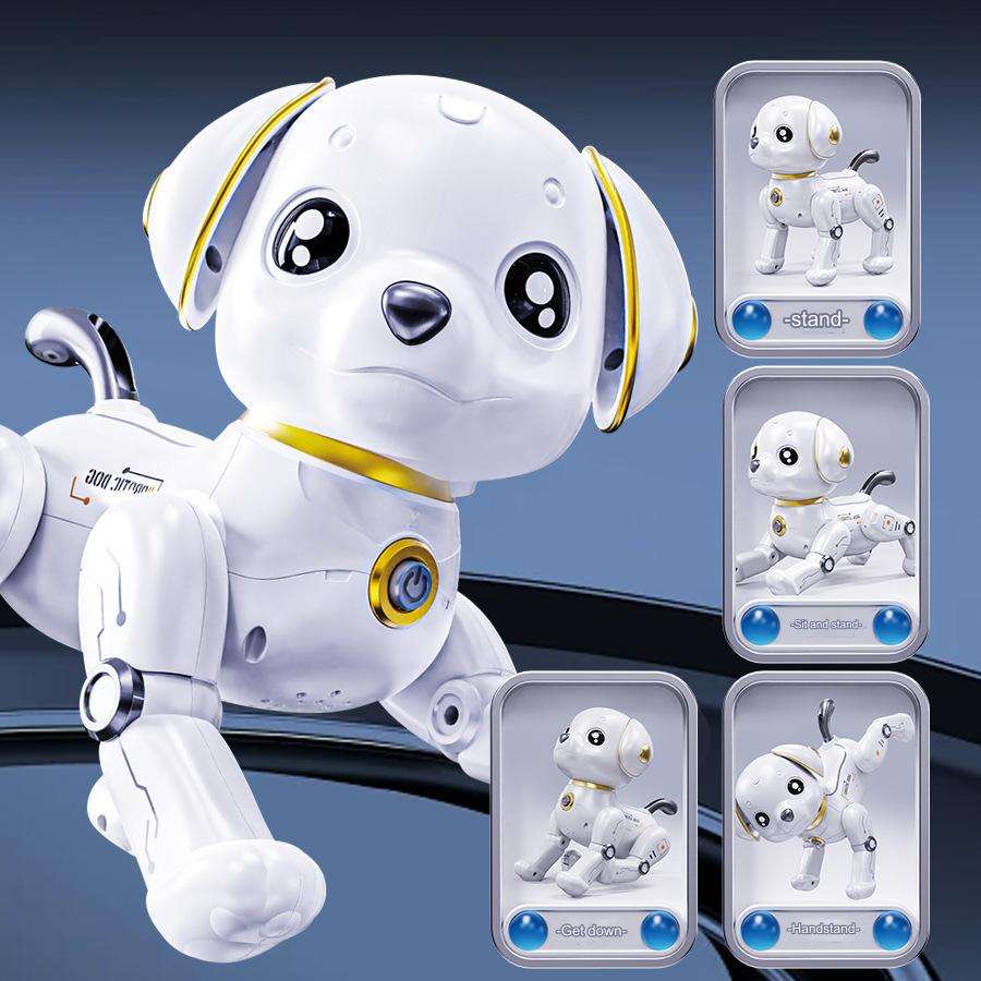 Smart Robot Dog Toy Remote Control Interactive Electronic Pet with Gesture Control for Kids
