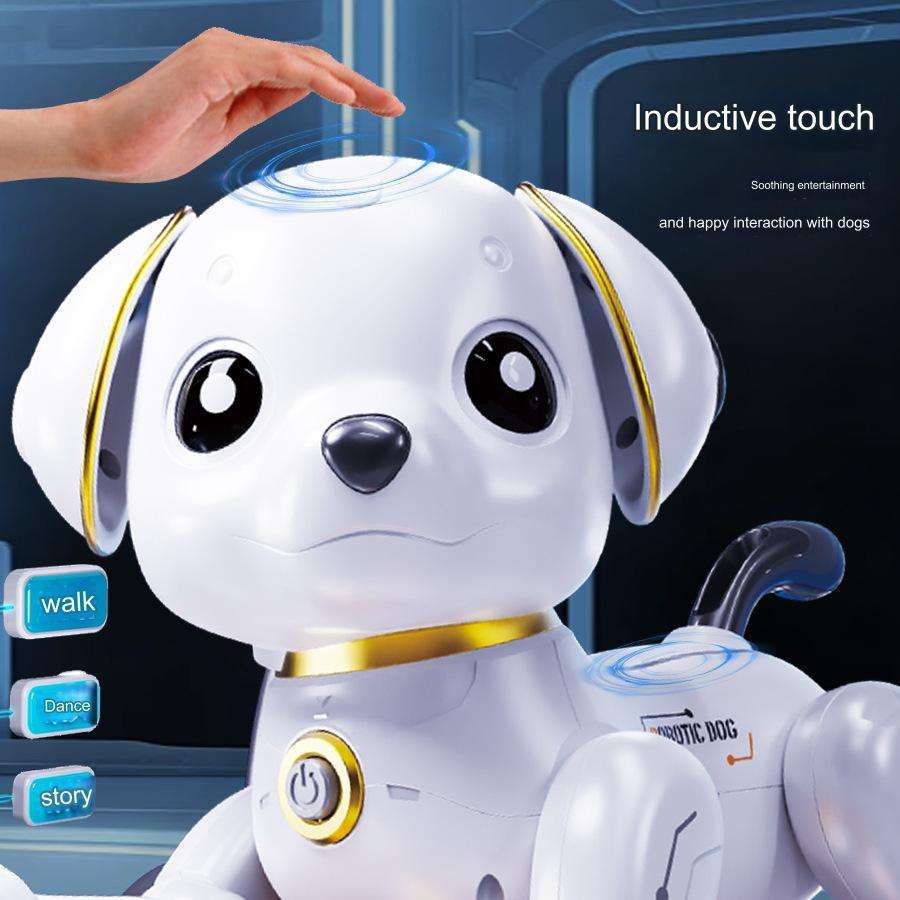 Smart Robot Dog Toy Remote Control Interactive Electronic Pet with Gesture Control for Kids