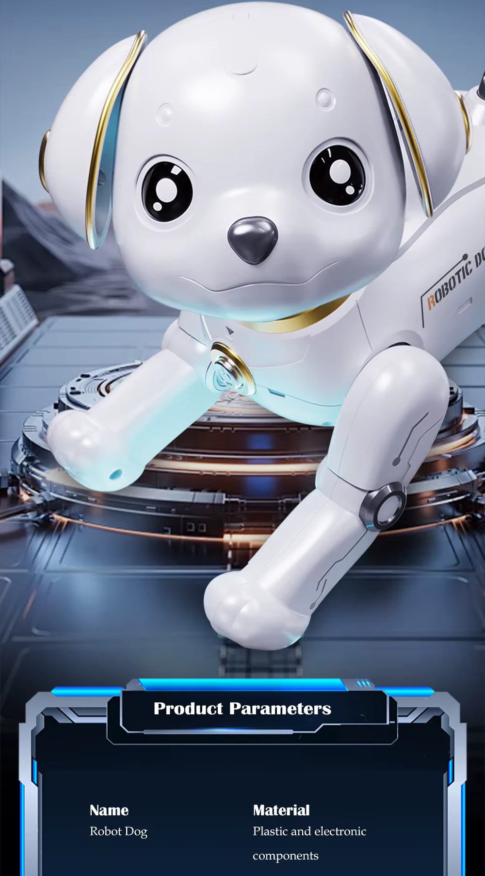 Children's Smart Pet Toy Robot Dog Remote Control Stunt Electric Sensor Music & Dancing Toy description image 7