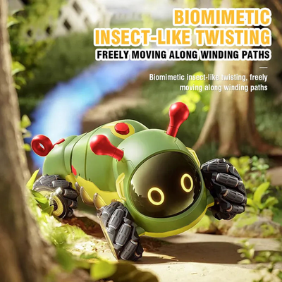 2.4G Stunt Insect 4WD with Spray Simulation Caterpillar Intelligent Double Remote Control Car - alternate view