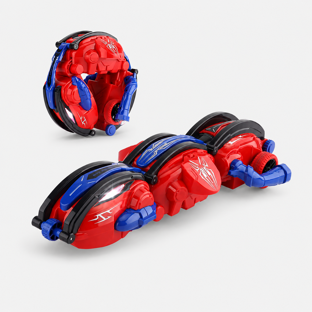 2.4GHz Remote Control Transforming Caterpillar Stunt Car 360° Tumbling Drift RC Toy for Kids