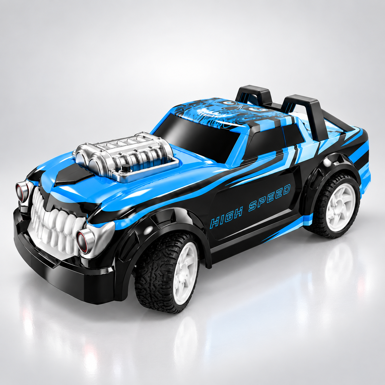 Haojun 8839E - 1:14 RC Drift Racing Car - 4WD 2.4GHz High-Speed Remote Control Car with LED Lights, RTR Battery & Precision Control