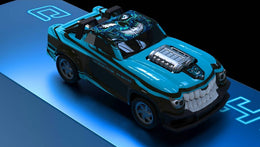 Haojun 8839E - 1:14 RC Drift Racing Car - 4WD 2.4GHz High-Speed Remote Control Car with LED Lights, RTR Battery & Precision Control secondary