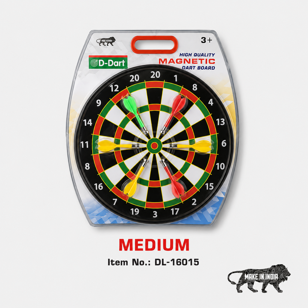 Magnetic Dart Board Game for Kids | Safe Indoor Target Shooting Game with Magnetic Darts for Family Fun & Skill Development