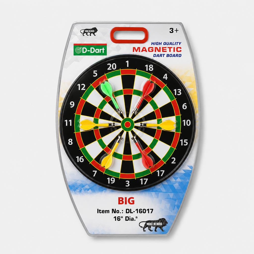 Magnetic Dart Board Game for Kids | Safe Indoor Target Shooting Game with Magnetic Darts for Family Fun & Skill Development