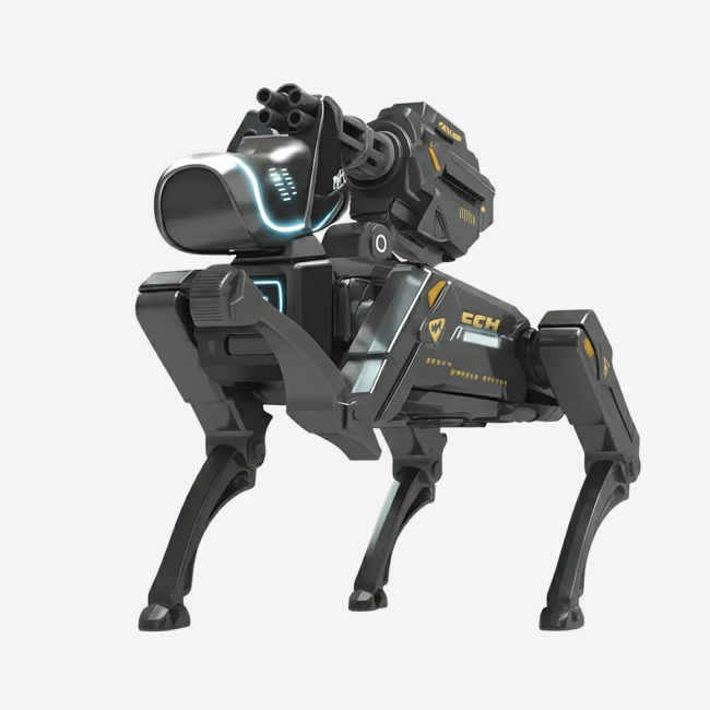 Intelligent Battle Remote Control Robot Dog Toy Interactive Quadruped Combat Robot with Lights Action Electronic Battle Toy for Kids