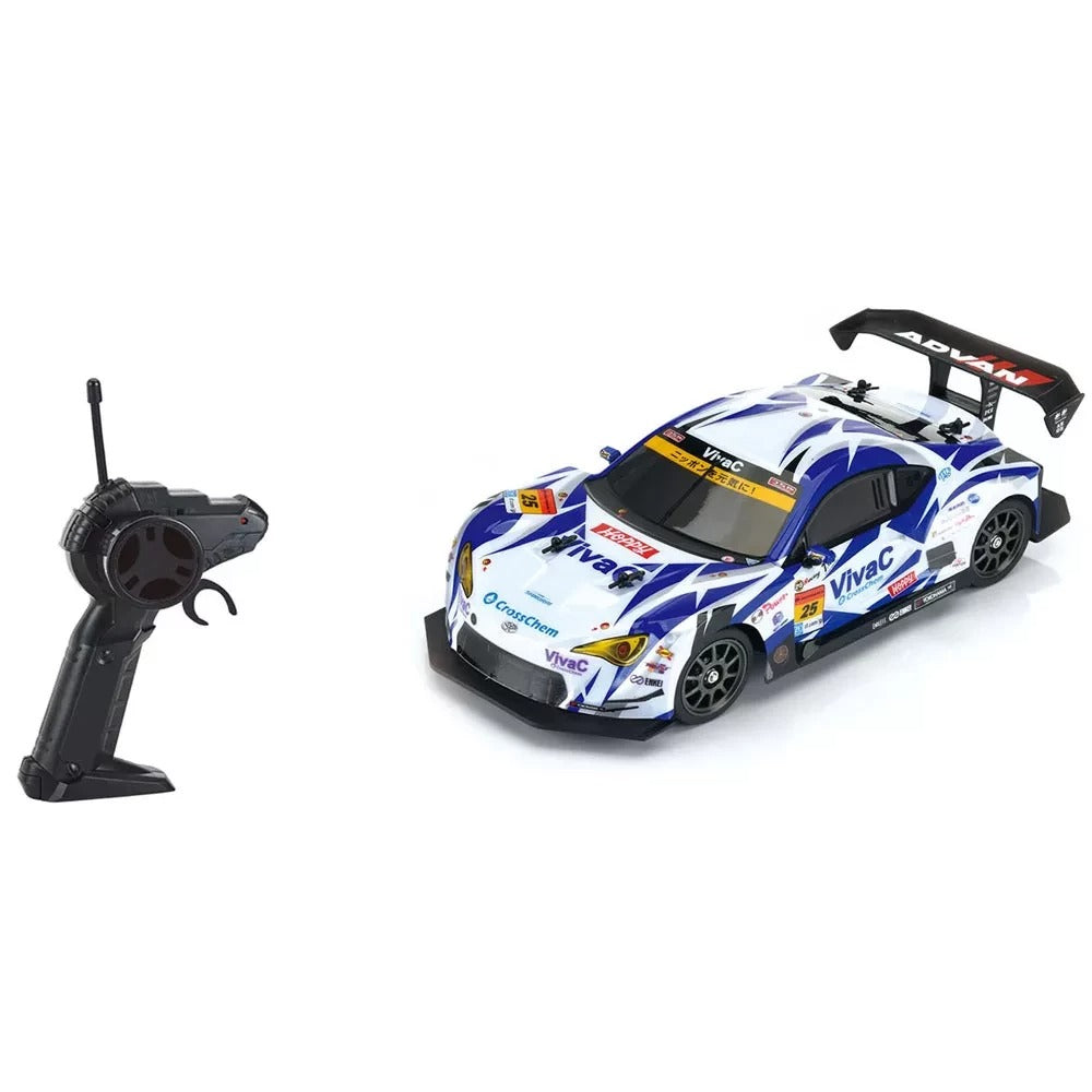 1:16 Scale Four Wheel Drive Toyota Drift RC Car | 2.4GHz High-Speed Remote Control Racing Car with GT Body Shell, Aerodynamic Rear Wing & RTR Design