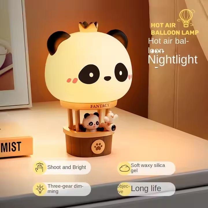 Hot air balloon night light