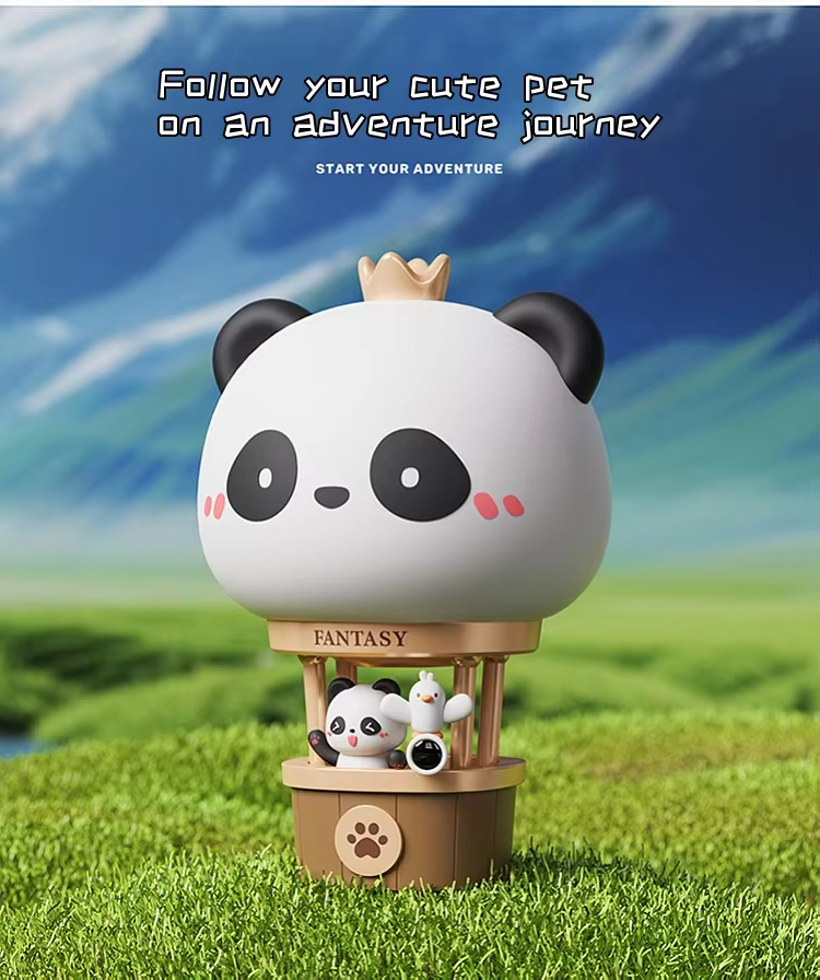 Hot air balloon night light