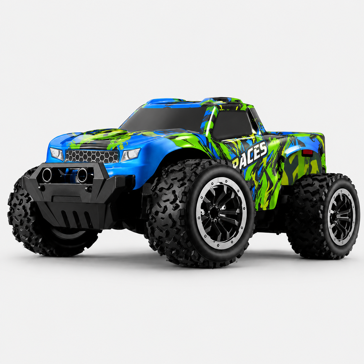 1:20 High Speed RC Monster Truck Remote Control Off Road All Terrain Racing Car with Rechargeable Battery Toy for Kids