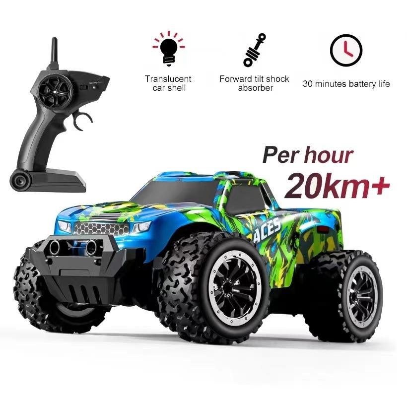 1/20 Scale High Speed RC Race Car Toy 2.4GHz 4WD Remote Control Drift Car
