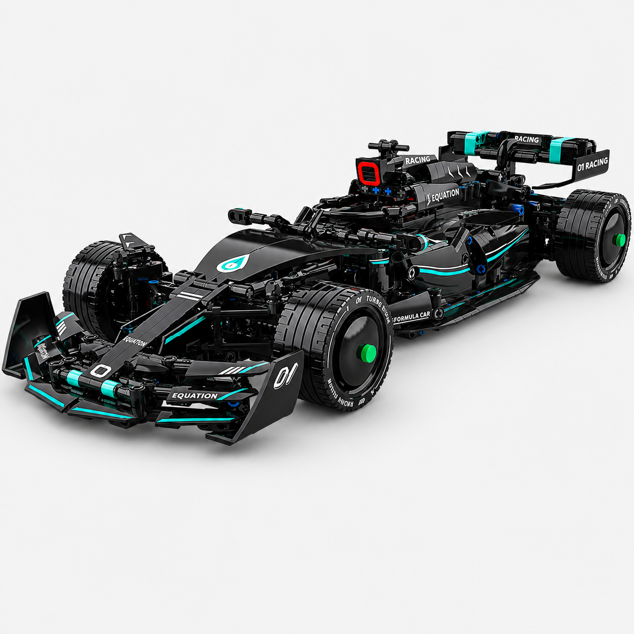 Formula Racing Car Building Blocks Set for Kids | Technic F1 Race Car Construction Toy for STEM Learning & Creative Building - OMG W13