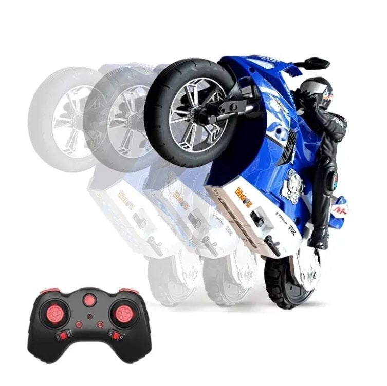 Hui Can HC-802 - 1:6 RC Self-Balancing Stunt Motorcycle | 2.4GHz Drift Racing Bike | 6-Axis Gyro | LED Lights | Rechargeable Battery