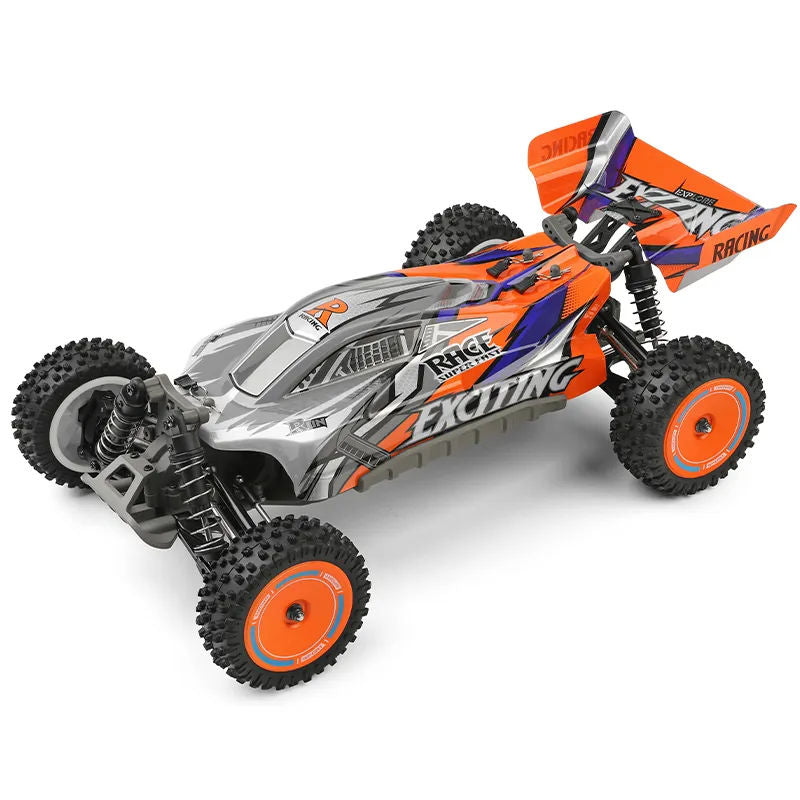WLTOYS 124010 - 1:12 4WD RC Racing Buggy | 2.4GHz 55km/h High-Speed Off-Road Car with Oil-Filled Shocks & Full Proportional Control