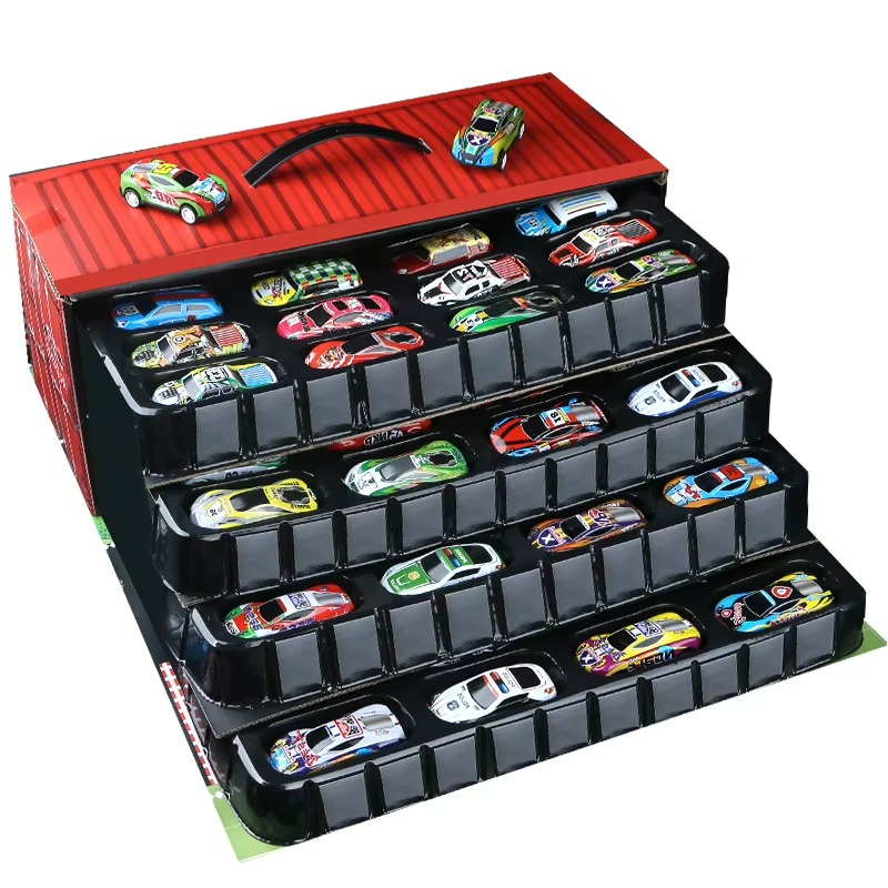 48pc Pull-Back Mini Diecast Alloy Car Toys