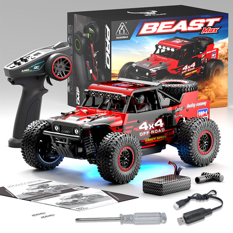 Beast SG202 MAX High Speed RC Car Brushless 2.4g Remote Control Truck Hobby Grade Car