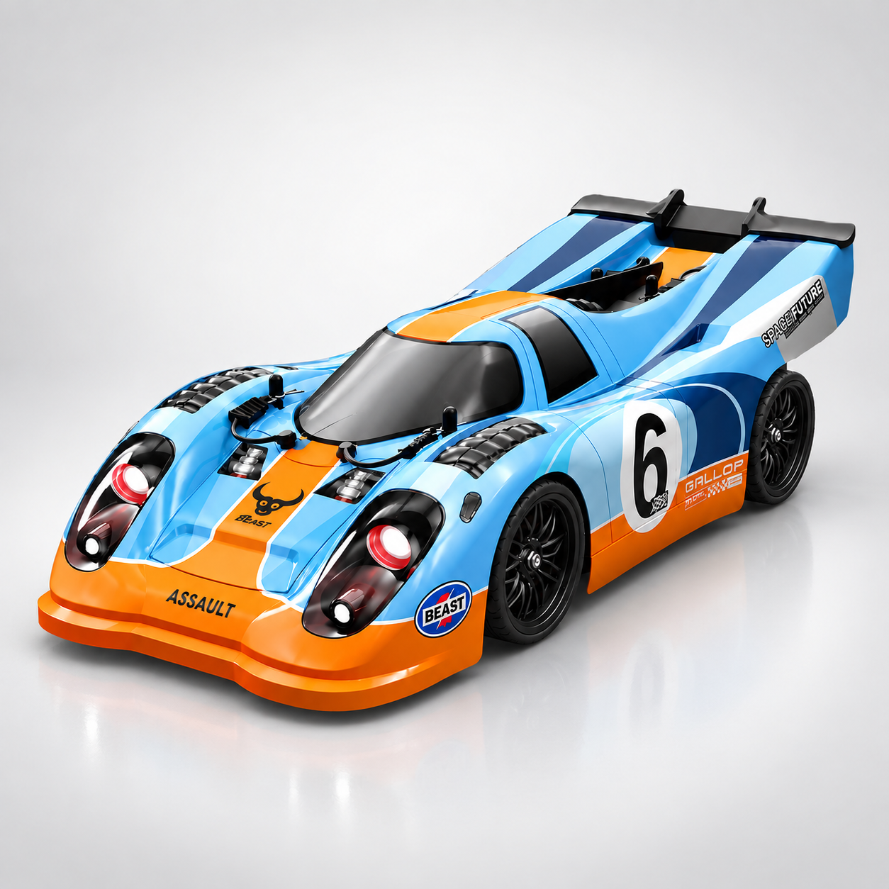 ZLL Beast SG918 MAX - 1:16 Brushless RC Drift Car | 4WD 70km/h High-Speed Racer with Metal Drivetrain & LED Lights