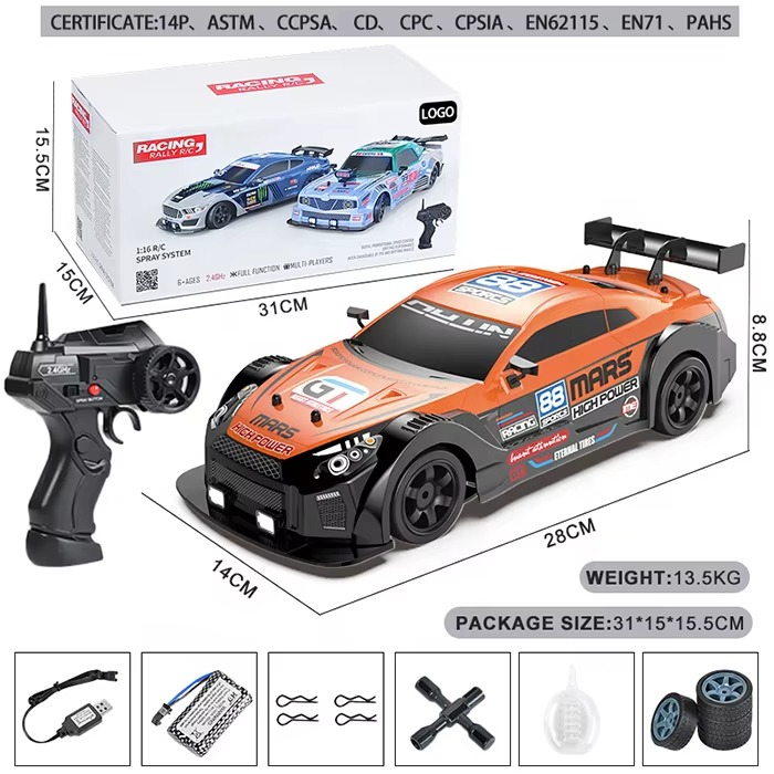 1/16 Racing Quad Drive Drift Vehicles