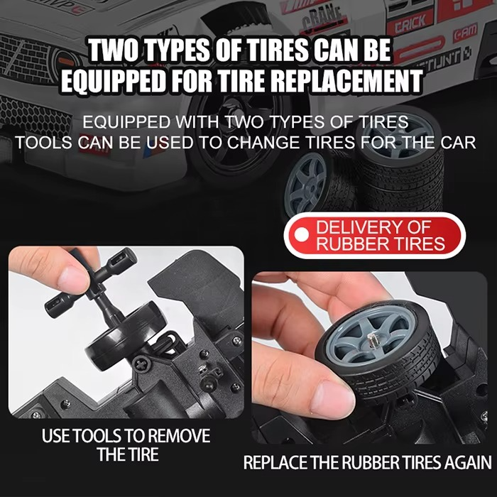 1/16 Racing Quad Drive Drift Vehicles