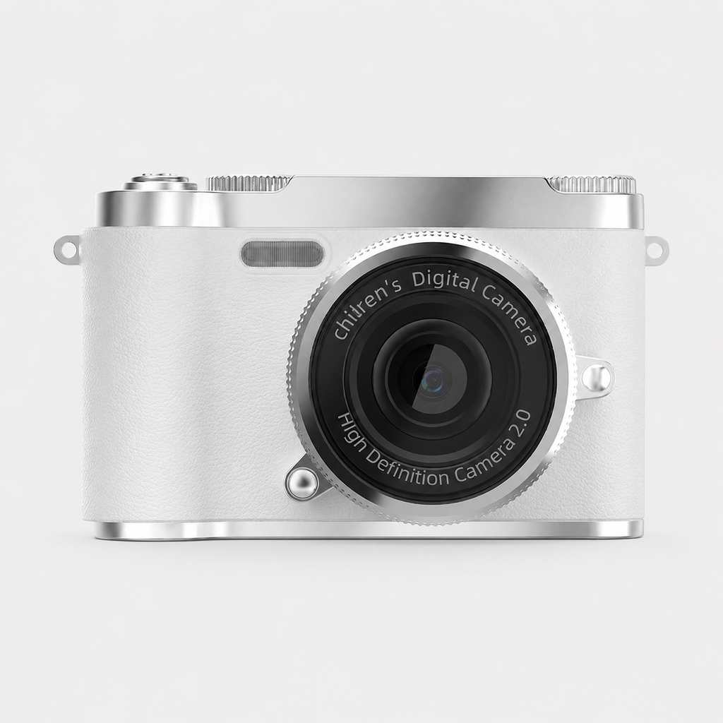 H6 Kids Digital Camera - Rechargeable Mini Photo & Video Camera with Built-In Screen for Creative Learning & Travel Fun