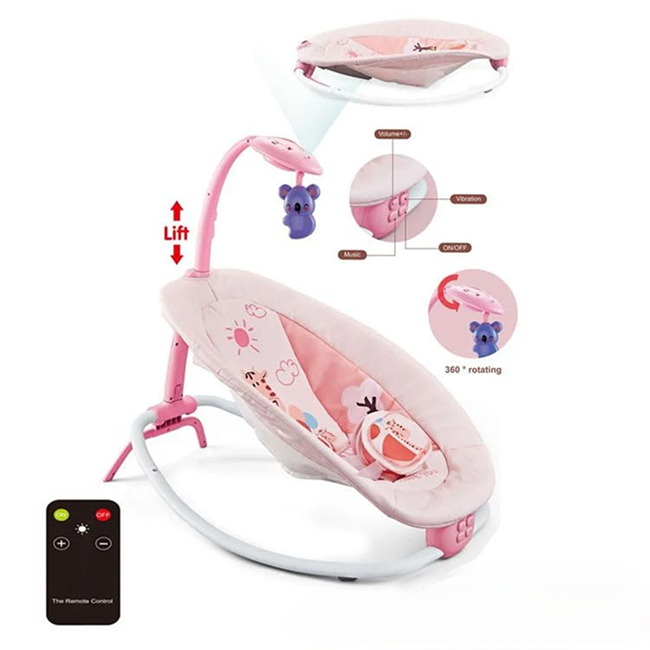 Rhythmic Baby Rocker for Infants & Toddlers | Comfortable Rocking Chair for Relaxation, Playtime & Early Development - 69850