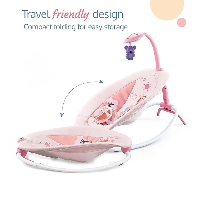 Rhythmic Baby Rocker for Infants & Toddlers | Comfortable Rocking Chair for Relaxation, Playtime & Early Development - 69850