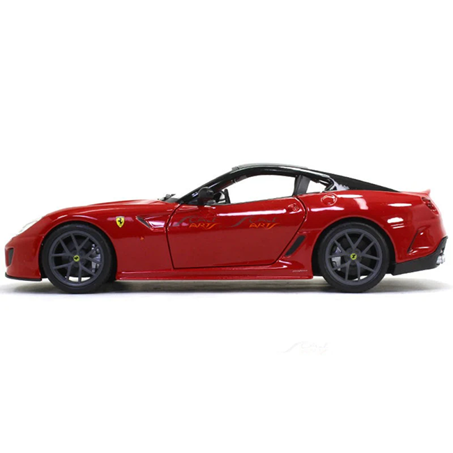 Burago 1:64 Scale Ferrari 599 GTO Die Cast Model Car Collectible Mini Metal Sports Car Toy