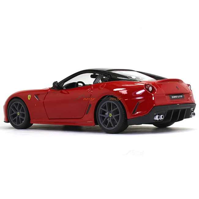 Burago 1:64 Scale Ferrari 599 GTO Die Cast Model Car Collectible Mini Metal Sports Car Toy