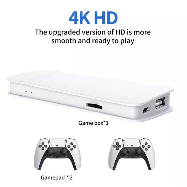 M4 Video Game Console for Kids | Portable Handheld Gaming Console with Built-in Games, Color Display & Retro Gaming Fun