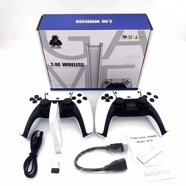 M4 Video Game Console for Kids | Portable Handheld Gaming Console with Built-in Games, Color Display & Retro Gaming Fun