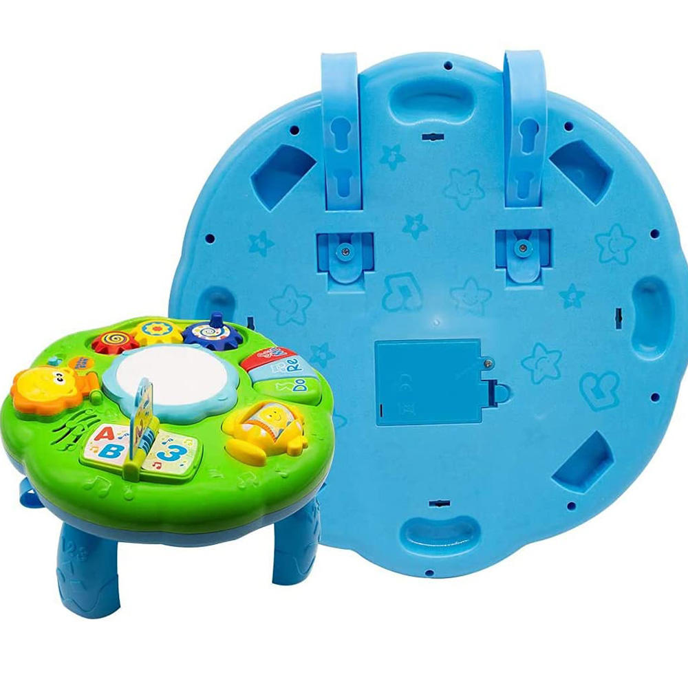 Musical & Learning Activity Toy with Lights, Music, Numbers, Shape Recognition & Interactive Sensory Play for Toddlers 18 Months+