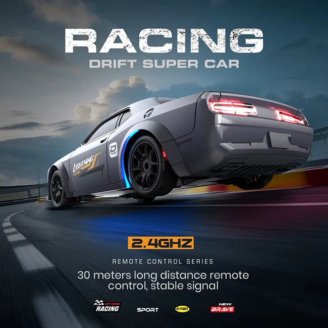 1:43 Scale 4WD RC Drift Car 2.4GHz Mini Remote Control Racing Car Toy - 8500