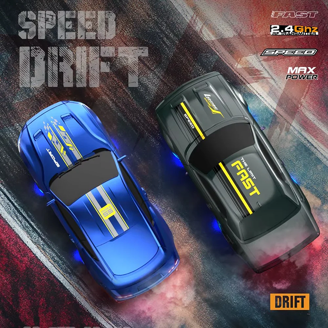 1:43 Scale 4WD RC Drift Car 2.4GHz Mini Remote Control Racing Car Toy - 8500