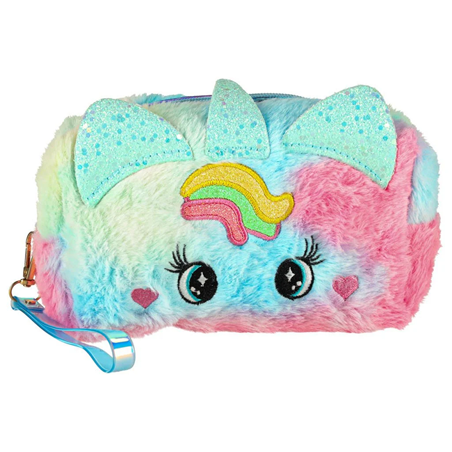 22 PCS Unicorn Princess Makeup & Dress-Up Set for Girls | Beauty Kit with Cosmetic Bag, Tiara, Rainbow Tutu Skirt & Pretend Play Accessories (Age 5+) - SR24013-1