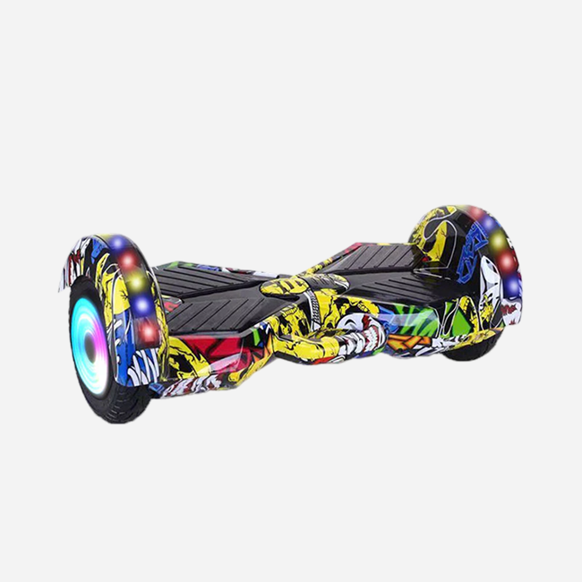Smart 6.5 Inch Hoverboard Metal Wheel Electric Balance Scooter Ride-On for Kids & Adults