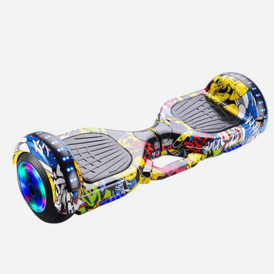 6.5 inch Smart Two Wheel Self Balance Scooter Electric Hoverboard with LED Lights for Kids, Teens and Adults