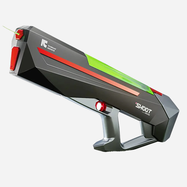 Automatic Electric Water Gun for Kids & Adults | Rechargeable Long-Range Water Blaster for Outdoor Summer Fun - LMI-WG-SQ06B