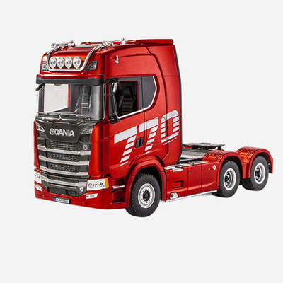 Huina 1501 - 1:18 2.4G 19CH Scania Tractor Truck RTR Cool Light Full Scale RC Car Vehicle Models - Only RC Trailer